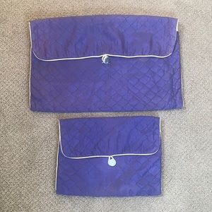 Vintage Quilted Bags Lingerie Jewelry Dust Cover